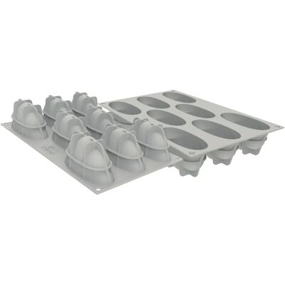 Silikomart Petal Grau Silikonform - Silikonform für Tartes Silikomart Petal Grau Silikonform - Silikonform für Tartes