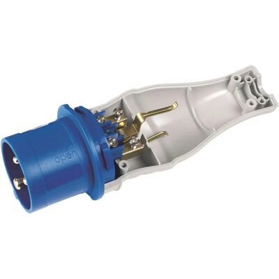 Rosi Adattatore Industriale per Spina Schuko - 16A 250V Rosi Adattatore Industriale per Spina Schuko - 16A 250V