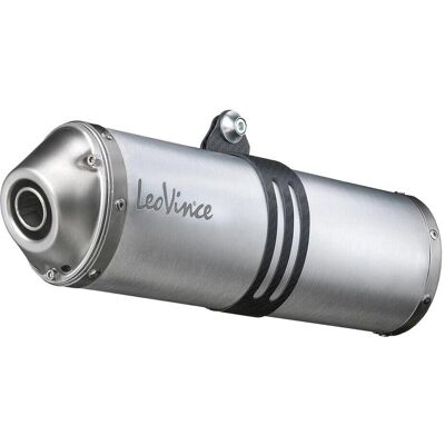 Leovince Slip-On 3378 Aluminium voor Suzuki DR 650 SE - Motoruitlaat Leovince Slip-On 3378 Aluminium voor Suzuki DR 650 SE - Motoruitlaat