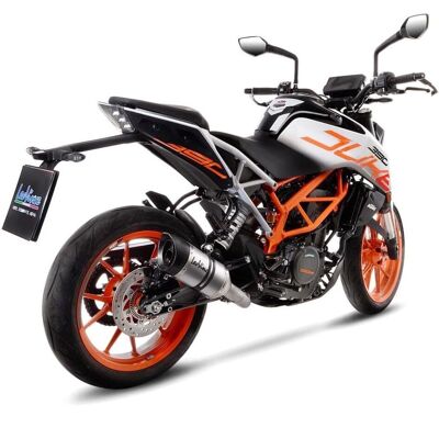 Silencieux Pro Leovince KTM Duke 125 - Système Moto - Publicité Silencieux Pro Leovince KTM Duke 125 - Système Moto - Publicité
