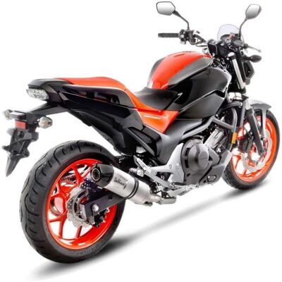 Leovince LV One EVO Inox uitlaat voor Honda Integra 700/750 DCT 2012-2020 Leovince LV One EVO Inox uitlaat voor Honda Integra 700/750 DCT 2012-2020
