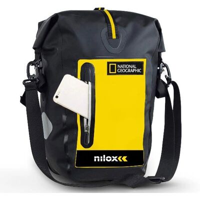 Nilox NXBAGBIKENAT Mochila de ciclismo Negra Amarilla Nilox NXBAGBIKENAT Mochila de ciclismo Negra Amarilla