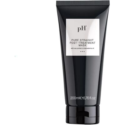 PH Laboratories Masque Post-Trattement Pure Straight - Masque lissant aux protéines de soja et huile de macadamia - Publicité PH Laboratories Masque Post-Trattement Pure Straight - Masque lissant aux protéines de soja et huile de macadamia - Publicité