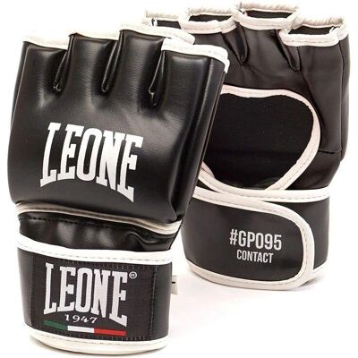 Rękawice Leone 1947 Contact MMA - Czarny Biały XL - Rękawice MMA Rękawice Leone 1947 Contact MMA - Czarny Biały XL - Rękawice MMA