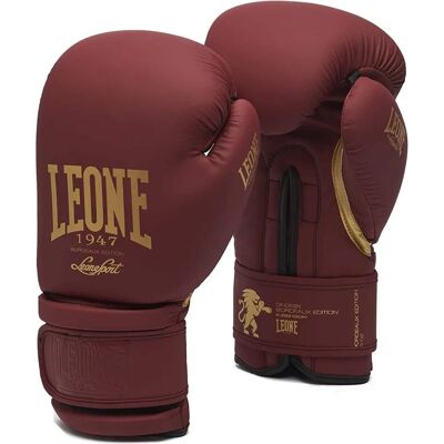 Leone 1947 Bordeaux-utgåva boxningshandskar - 10 Oz Leone 1947 Bordeaux-utgåva boxningshandskar - 10 Oz