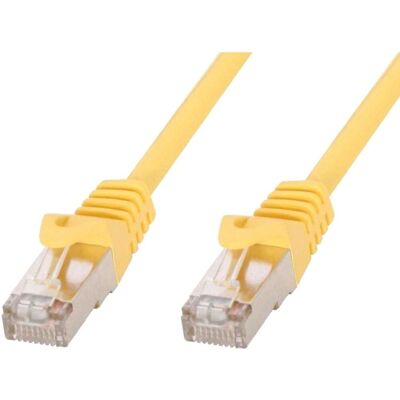 Cavo di rete Cat6 S/FTP Techly Giallo - 0,5m Cavo di rete Cat6 S/FTP Techly Giallo - 0,5m