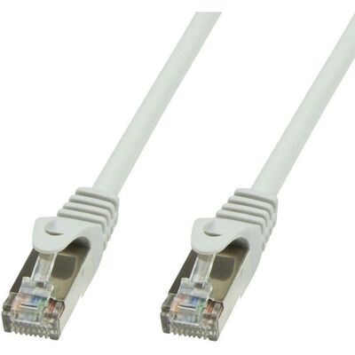Techly Cavo di rete Patch in rame Cat.6 Grigio SFTP 5m - networking cable Techly Cavo di rete Patch in rame Cat.6 Grigio SFTP 5m - networking cable