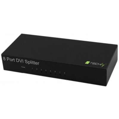 Techly ICKV108DTY Video Splitter - DVI 8x DVI Techly ICKV108DTY Video Splitter - DVI 8x DVI
