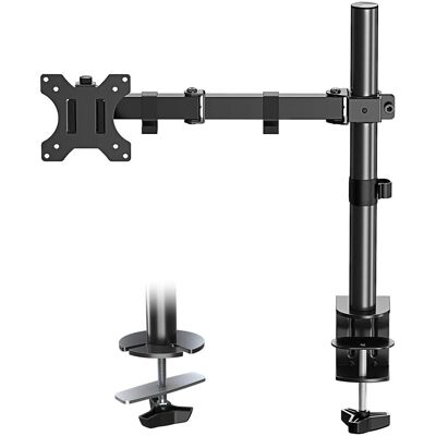 Support de moniteur Techly ICA-LCD 503BK - Bras ajustable - VESA 75x75/100x100 - Noir - Publicité Support de moniteur Techly ICA-LCD 503BK - Bras ajustable - VESA 75x75/100x100 - Noir - Publicité
