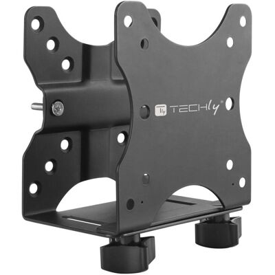Support de moniteur Techly ICA-CS 64 - VESA, bureau, poteau - Noir - Publicité Support de moniteur Techly ICA-CS 64 - VESA, bureau, poteau - Noir - Publicité