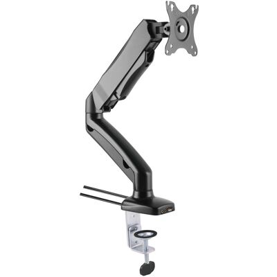 Support moniteur Techly ICA-LCD 514 - bras ajustable - 27" noir - Publicité Support moniteur Techly ICA-LCD 514 - bras ajustable - 27" noir - Publicité