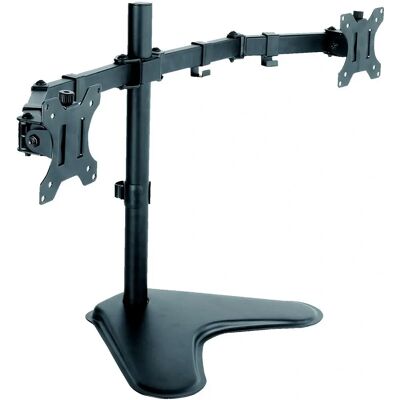 Support moniteur Techly ICA-LCD 2524 - 2 moniteurs 32" VESA ajustable - Publicité Support moniteur Techly ICA-LCD 2524 - 2 moniteurs 32" VESA ajustable - Publicité