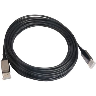 Techly Techly ICOC-DSP-HY-050 Fiber Optic DisplayPort Cable 50m Black Techly Techly ICOC-DSP-HY-050 Fiber Optic DisplayPort Cable 50m Black
