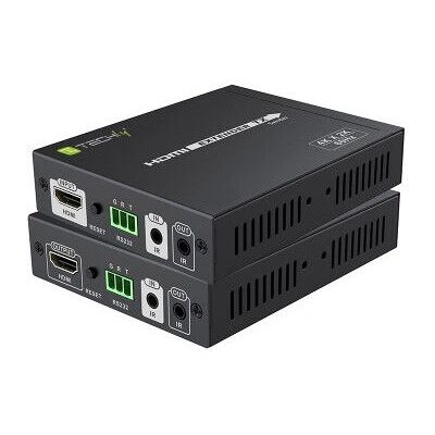 Techly HDMI Extender - 4K 60Hz, 70m, HDBaseT, AV Sender & Empfänger Techly HDMI Extender - 4K 60Hz, 70m, HDBaseT, AV Sender & Empfänger