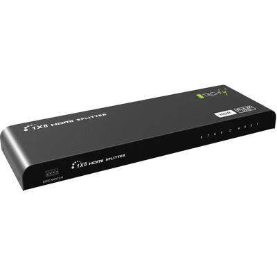 Splitter video Techly IDATA HDMI2-4K8HDR - 8 HDMI - 4K HDR - Scrivania Splitter video Techly IDATA HDMI2-4K8HDR - 8 HDMI - 4K HDR - Scrivania