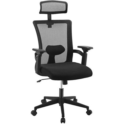 Silla de Oficina Techly MC016 - Respaldo en malla ajustable Silla de Oficina Techly MC016 - Respaldo en malla ajustable
