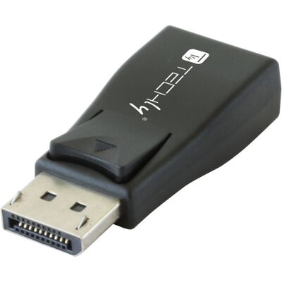 Adaptateur DisplayPort à VGA Techly - Noir - Publicité Adaptateur DisplayPort à VGA Techly - Noir - Publicité
