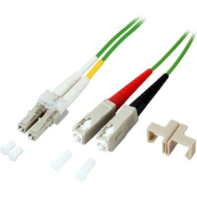 Techly ILWL D5-SCLC-020/O5T Cavo in Fibra Ottica - OM5 Multimodale 2m Techly ILWL D5-SCLC-020/O5T Cavo in Fibra Ottica - OM5 Multimodale 2m