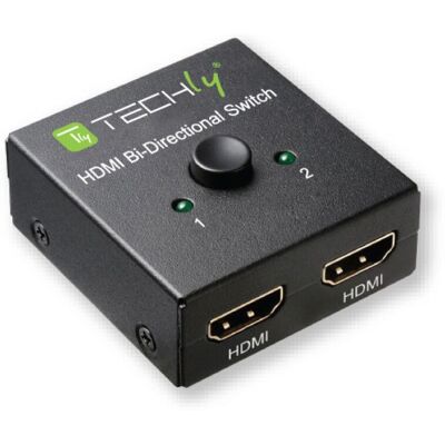 Techly IDATA-HDMI-22BI2 Video-Umschalter - 4K HDMI, bidirektional Techly IDATA-HDMI-22BI2 Video-Umschalter - 4K HDMI, bidirektional