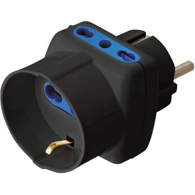 Adattatore di Spina Techly IPW-TRP1040BK - Power Plug Adapter Adattatore di Spina Techly IPW-TRP1040BK - Power Plug Adapter