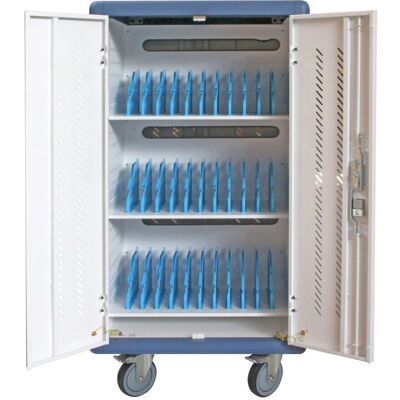 Techly kannettava laitteiden hallintavaunu - Ventilaatio latausasema 30 laitteelle Techly kannettava laitteiden hallintavaunu - Ventilaatio latausasema 30 laitteelle