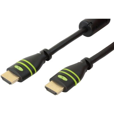 Cavo HDMI Techly 10m ad Alta Velocità con Ethernet - Nero Cavo HDMI Techly 10m ad Alta Velocità con Ethernet - Nero