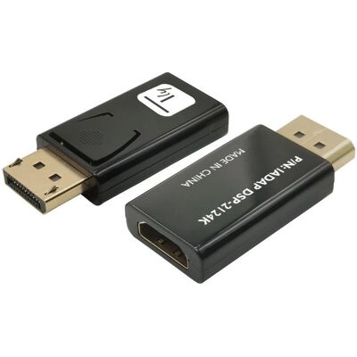 Techly DSP-2124K Kabel-Adapter - DisplayPort auf HDMI 4K 60Hz Techly DSP-2124K Kabel-Adapter - DisplayPort auf HDMI 4K 60Hz