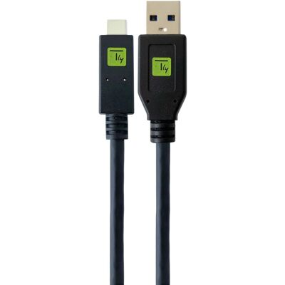 Techly USB 3.2 Gen 1 Kabel - 1m Schwarz Techly USB 3.2 Gen 1 Kabel - 1m Schwarz