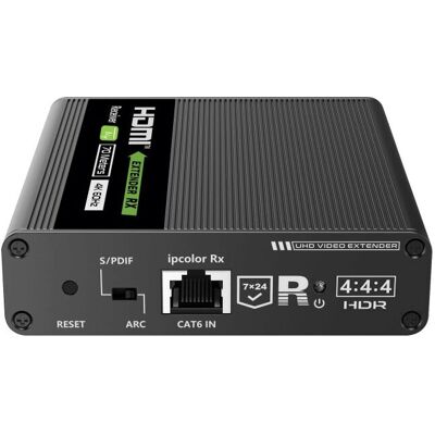 Techly IDATA-EXT-676R 4K AV Receiver - Unterstützt 70m über Cat6 Techly IDATA-EXT-676R 4K AV Receiver - Unterstützt 70m über Cat6
