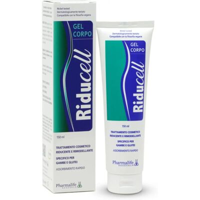 Pharmalife Research Srl Riducell Gel Corpo - Trattamento Snellente e Rimodellante Pharmalife Research Srl Riducell Gel Corpo - Trattamento Snellente e Rimodellante