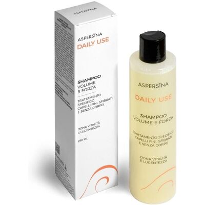 Pharmalife Research Srl Aspersina Shampoo Volume e Forza - Shampoo per Capelli Fini e Sfibrati Pharmalife Research Srl Aspersina Shampoo Volume e Forza - Shampoo per Capelli Fini e Sfibrati