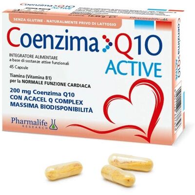 Pharmalife Research Coenzima Q10 Active - Cuore & Energia Pharmalife Research Coenzima Q10 Active - Cuore & Energia