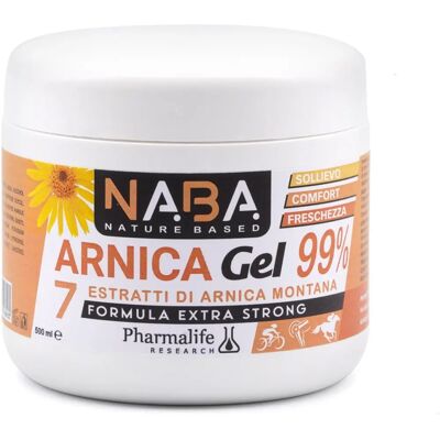 Pharmalife Research Na.Ba. Gel di Arnica 99% - Sollievo & Freschezza Pharmalife Research Na.Ba. Gel di Arnica 99% - Sollievo & Freschezza