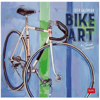 Bike Art Väggkalender 2024 - Obestruket papper, Italien Bike Art Väggkalender 2024 - Obestruket papper, Italien