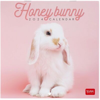 Legami Honey Bunny Väggkalender 2024 - Kalender Legami Honey Bunny Väggkalender 2024 - Kalender