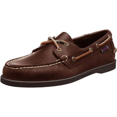 Sebago Men's Portland Boat Shoe - Brown Gum - Size 11 UK Sebago Men's Portland Boat Shoe - Brown Gum - Size 11 UK