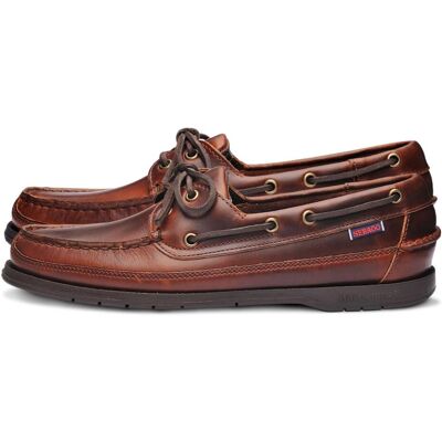 Sebago SCHOONER Leather Boat Shoes - Casual Boat Shoes Sebago SCHOONER Leather Boat Shoes - Casual Boat Shoes
