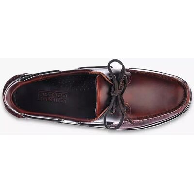 Sebago Schooner Leather Boat Shoes - Brown - Classic & Durable Sebago Schooner Leather Boat Shoes - Brown - Classic & Durable