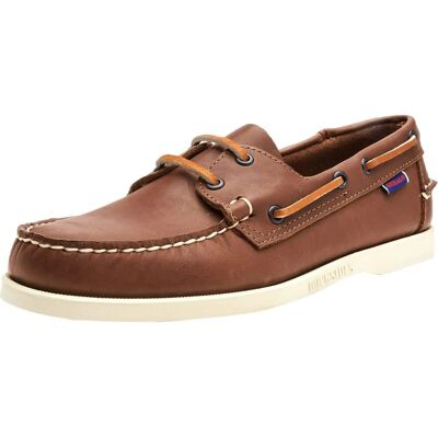 Sebago Portland Leren Bootschoen - Bruin - Maat 9 UK - Bootschoen Sebago Portland Leren Bootschoen - Bruin - Maat 9 UK - Bootschoen