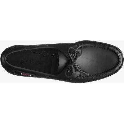 Sebago Portland Boat Shoes - Zwart - US 7 - Nautische stijl Sebago Portland Boat Shoes - Zwart - US 7 - Nautische stijl