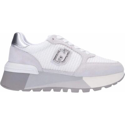 Liu Jo - BA5049PX02704370 - Bianco - Leather - Sneakers Liu Jo - BA5049PX02704370 - Bianco - Leather - Sneakers
