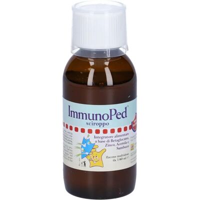 Pediatrica ImmunoPed Sciroppo - Supporto immunitario bambini - 140ml Pediatrica ImmunoPed Sciroppo - Supporto immunitario bambini - 140ml
