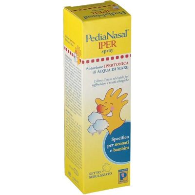 Pediatrica PediNasal Spray Ipertonico per Neonati e Bambini - Decongestionante Pediatrica PediNasal Spray Ipertonico per Neonati e Bambini - Decongestionante