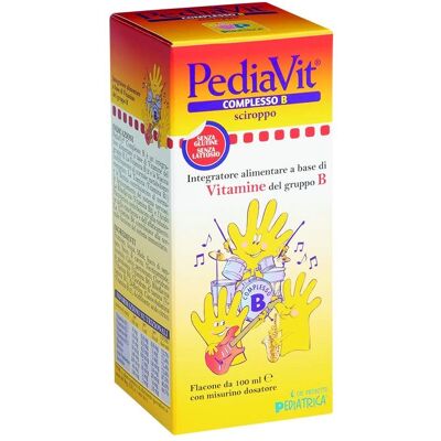 Pediatrica Pediavit Complesso B - Integratore per energia e sistema nervoso Pediatrica Pediavit Complesso B - Integratore per energia e sistema nervoso