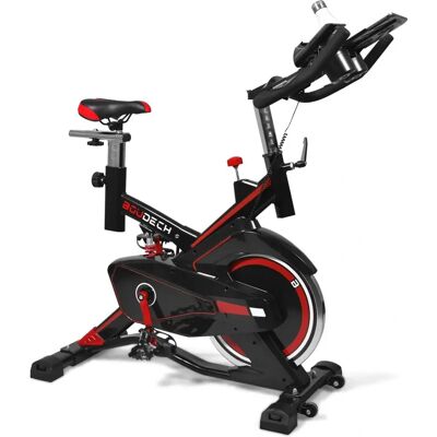 Boudech Bold 1600 - Bicicleta de spinning profesional con volante de 16 kg - Equipo de fitness Boudech Bold 1600 - Bicicleta de spinning profesional con volante de 16 kg - Equipo de fitness
