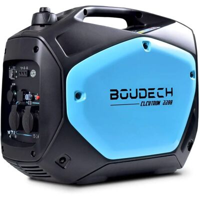 Boudech Elektron 2200 Tragbarer Inverter-Generator - 2KW 4HP - Leise, Energiesparend Boudech Elektron 2200 Tragbarer Inverter-Generator - 2KW 4HP - Leise, Energiesparend