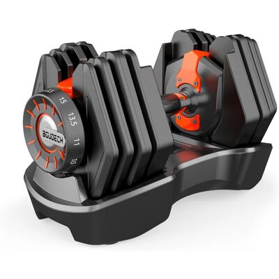 Boudech Otterpak manubrio regolabile 15kg - Attrezzi fitness Boudech Otterpak manubrio regolabile 15kg - Attrezzi fitness
