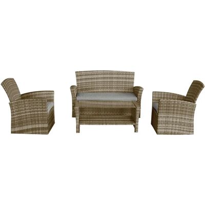 FRANKYSTAR - Century - 2 posti - Cappuccino - Set da giardino FRANKYSTAR - Century - 2 posti - Cappuccino - Set da giardino