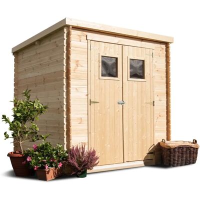 FRANKYSTAR Birba - Casetta da giardino - 200x200x218H cm - Casetta in legno per esterni FRANKYSTAR Birba - Casetta da giardino - 200x200x218H cm - Casetta in legno per esterni