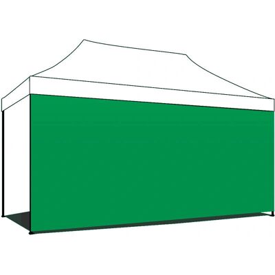 Tenda laterale per gazebo da giardino - Verde - Frankystar Tenda laterale per gazebo da giardino - Verde - Frankystar